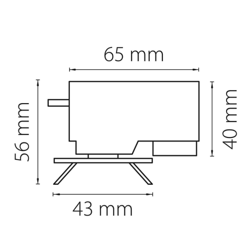 Адаптер для шинопровода Lightstar Asta 592029 изображение в интернет-магазине Cramer Light фото 4