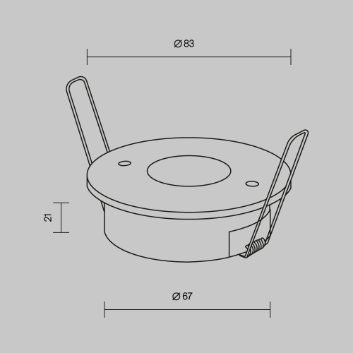 Датчик присутствия Maytoni Lighting control 727002 дополнительное фото фото 5