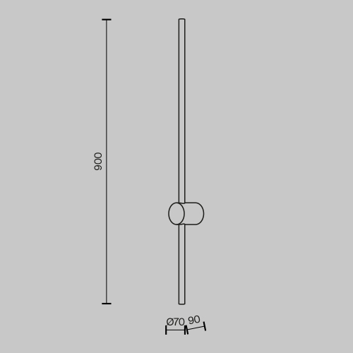 Настенный светильник Maytoni Light stick MOD237WL-L11B3K изображение в интернет-магазине Cramer Light фото 4