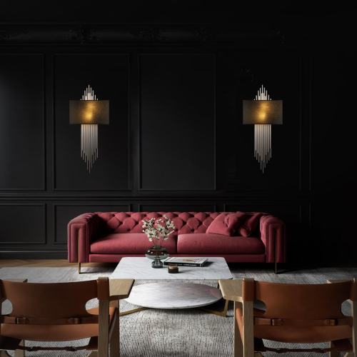 Настенный светильник Loft IT Elegio 10107 Silver black изображение в интернет-магазине Cramer Light фото 5