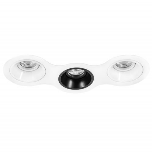 Встраиваемый светильник Lightstar D696060706 (214696+214606+214607+214606) изображение в интернет-магазине Cramer Light