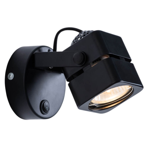 Спот Arte Lamp Misam A1315AP-1BK изображение в интернет-магазине Cramer Light