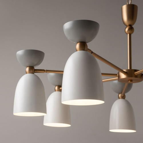 Подвесная люстра Maytoni Cloches MOD113PL-07W изображение в интернет-магазине Cramer Light фото 2