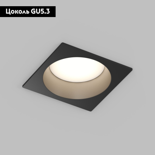 Встраиваемый светильник Denkirs Deep DK3104-BK изображение в интернет-магазине Cramer Light фото 2