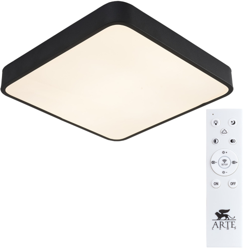 Потолочный светильник Arte Lamp A2663PL-1BK изображение в интернет-магазине Cramer Light фото 4