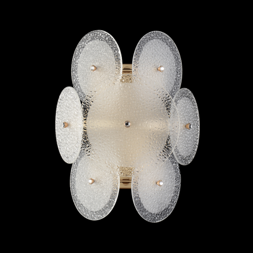 Настенный светильник Crystal Lux DANDELION AP2 GOLD изображение в интернет-магазине Cramer Light фото 3