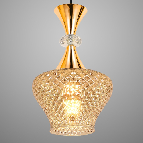 Подвесной светильник Reluce 09004-0.9-01 AMBER изображение в интернет-магазине Cramer Light фото 2