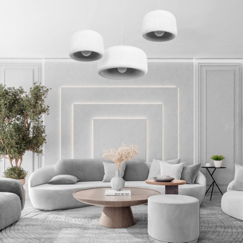 Подвесной светильник Loft IT Stone 10252/500 White изображение в интернет-магазине Cramer Light фото 5
