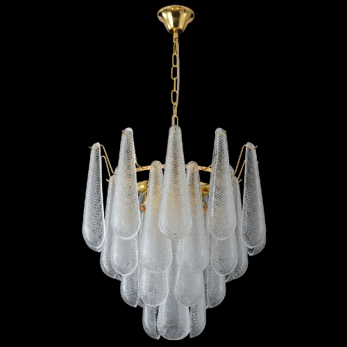 Подвесная люстра Crystal Lux FONTAIN SP8 GOLD изображение в интернет-магазине Cramer Light фото 5