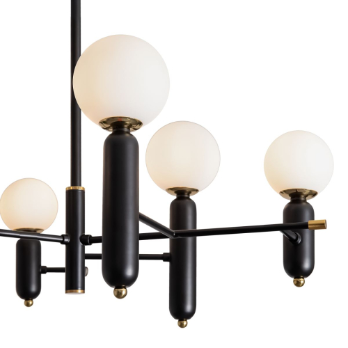 Люстра на штанге Freya Offa FR5559PL-06B изображение в интернет-магазине Cramer Light фото 3