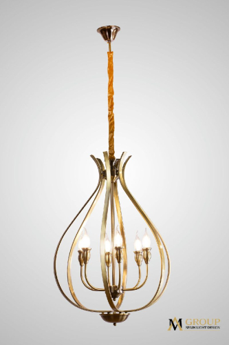 Подвесная люстра AM Group AM379 SP6 изображение в интернет-магазине Cramer Light