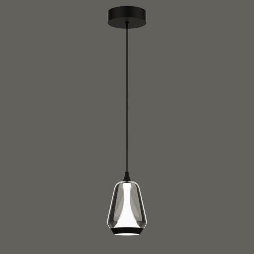 Подвесной светильник Delight Collection MD24001011-1A black/smoky изображение в интернет-магазине Cramer Light фото 2
