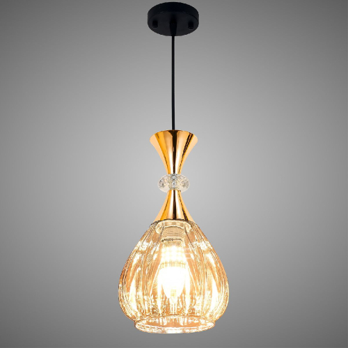 Подвесной светильник Reluce 09015-0.9-01 AMBER изображение в интернет-магазине Cramer Light фото 3