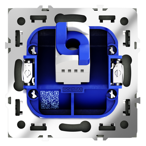 Розетка компьютерная Voltum S70 VLS060106 (титан) дополнительное фото фото 5