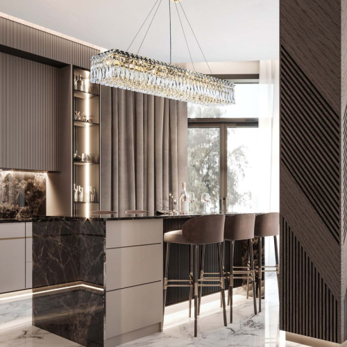 Подвесная люстра Modelux ML.7084.1200 GD изображение в интернет-магазине Cramer Light фото 2