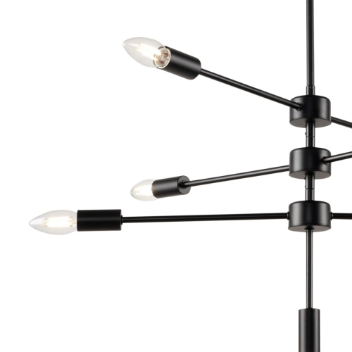 Люстра на штанге Freya Firefly FR5338PL-07B изображение в интернет-магазине Cramer Light фото 6