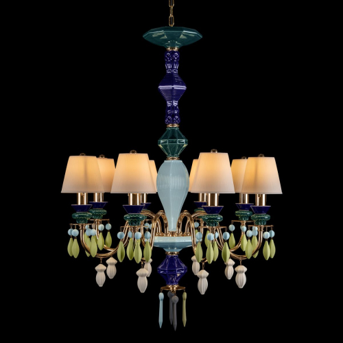 Подвесная люстра Loft IT Grace 10203/8 Green изображение в интернет-магазине Cramer Light фото 4