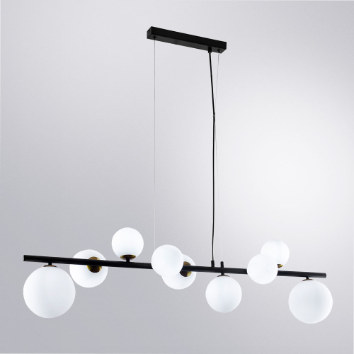 Подвесная люстра Arte Lamp Gemini A2243SP-9BK изображение в интернет-магазине Cramer Light фото 2