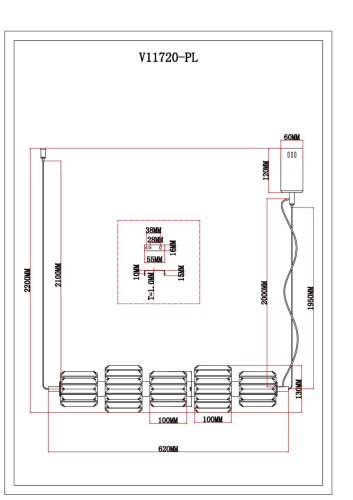 Подвесной светильник Moderli Prismique V11720-PL изображение в интернет-магазине Cramer Light фото 4