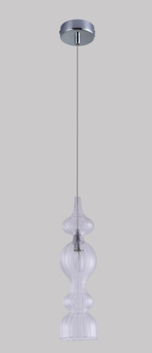 Подвесной светильник Crystal Lux Iris SP1 A Transparent изображение в интернет-магазине Cramer Light