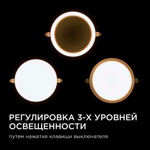 Встраиваемая светодиодная панель безрамочная Apeyron FLP 06-108 изображение в интернет-магазине Cramer Light фото 10