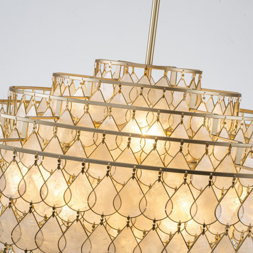 Подвесная люстра Favourite Mollitia 4763-10P изображение в интернет-магазине Cramer Light фото 5