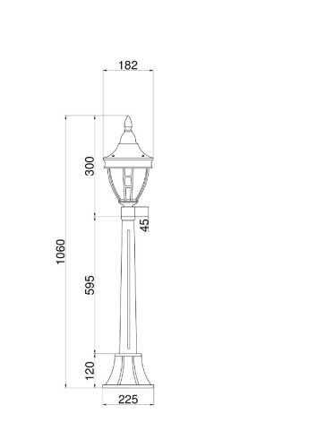 Ландшафтный светильник Maytoni Rivoli O026FL-01B дополнительное фото фото 4