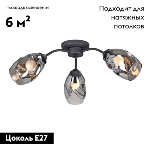 Потолочная люстра Vitaluce V4936-1/3PL изображение в интернет-магазине Cramer Light фото 2