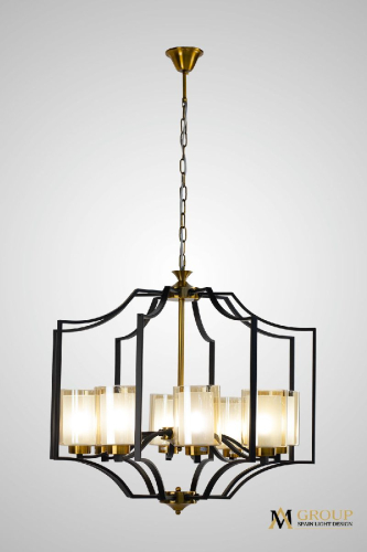 Подвесная люстра AM Group AM380 SP8 изображение в интернет-магазине Cramer Light