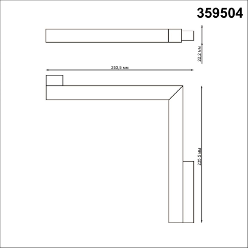 Трековый светильник Novotech Flum 359504 изображение в интернет-магазине Cramer Light фото 7