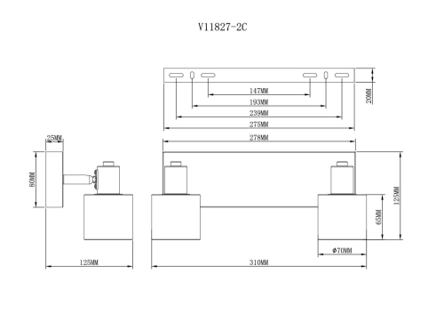 Спот Moderli Malet V11827-2C изображение в интернет-магазине Cramer Light фото 10