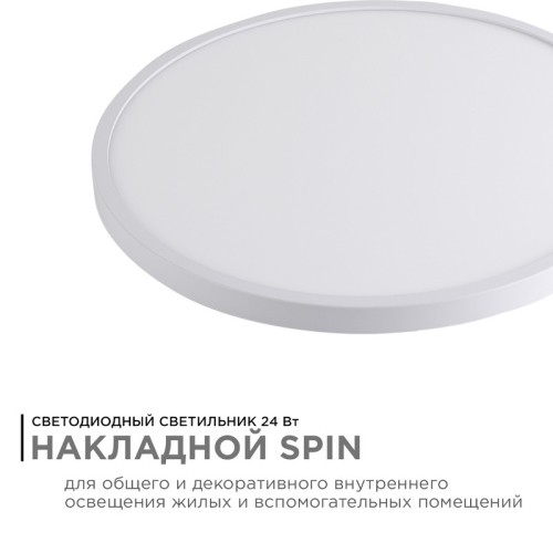 Накладной светильник Apeyron Spin 18-125 изображение в интернет-магазине Cramer Light фото 2