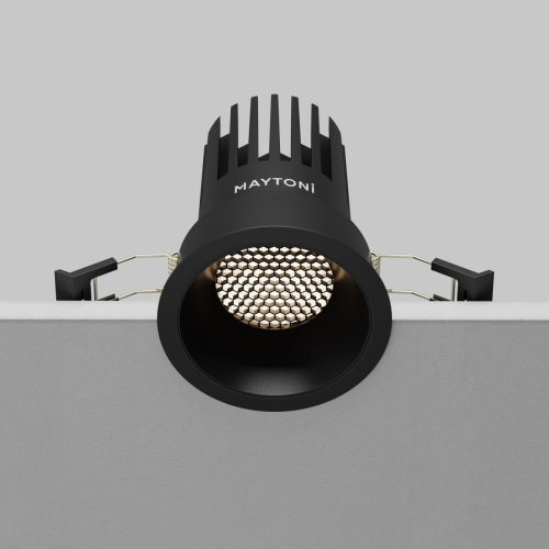 Встраиваемый светильник Maytoni Dip DL117-15W-4K-B изображение в интернет-магазине Cramer Light фото 9