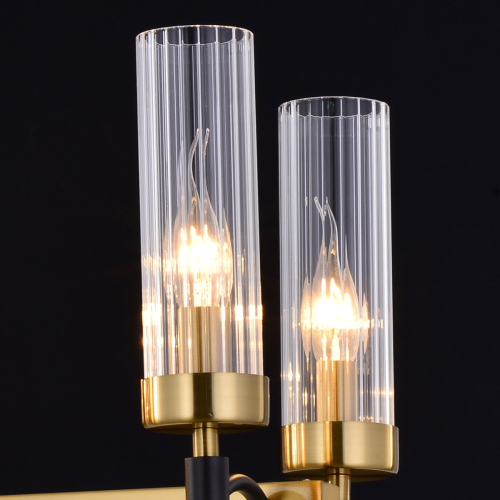 Подвесная люстра Illumico IL5177-8LLS-29 BRASS TUBO изображение в интернет-магазине Cramer Light фото 3