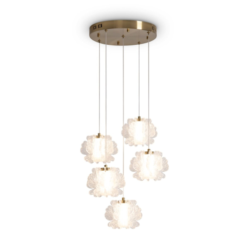 Подвесной светильник Freya Flower FR5579PL-L40BS изображение в интернет-магазине Cramer Light