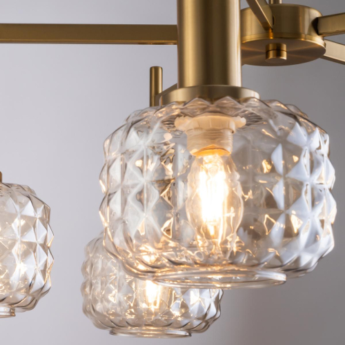 Люстра на штанге Freya Fero FR5366CL-05BS изображение в интернет-магазине Cramer Light фото 7