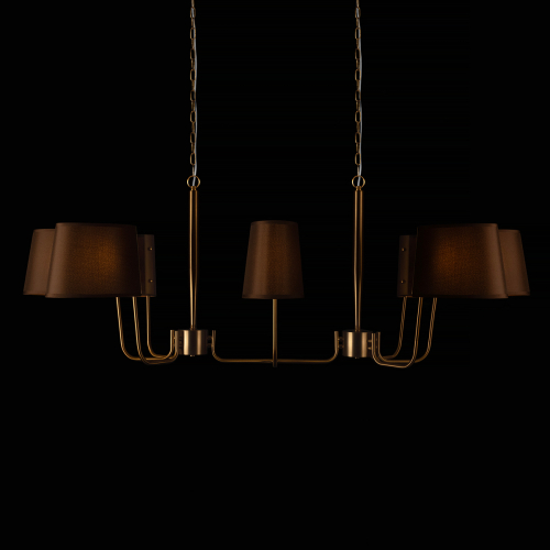 Подвесная люстра Loft IT Hilton 10527/8 Brass изображение в интернет-магазине Cramer Light фото 6