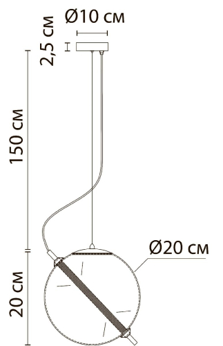 Подвесной светильник Arte Lamp Нolly A3220SP-1PB изображение в интернет-магазине Cramer Light фото 3