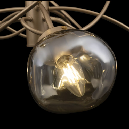 Люстра на штанге Freya Volani FR8017PL-10MG изображение в интернет-магазине Cramer Light фото 6