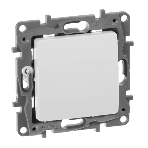 Выключатель одноклавишный Legrand Etika 10A 250V белый 672201 дополнительное фото