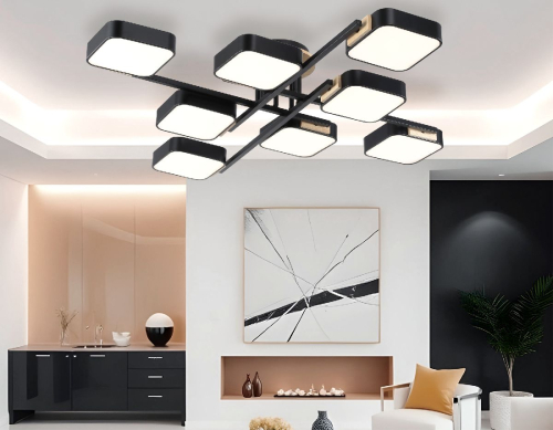 Потолочная люстра Ambrella Light Linetech Comfort FL4890 изображение в интернет-магазине Cramer Light фото 9