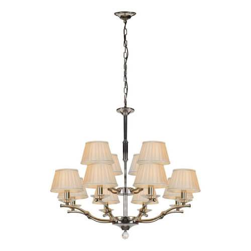 Подвесная люстра iLamp Vivaldi 85125/8+4 CR изображение в интернет-магазине Cramer Light