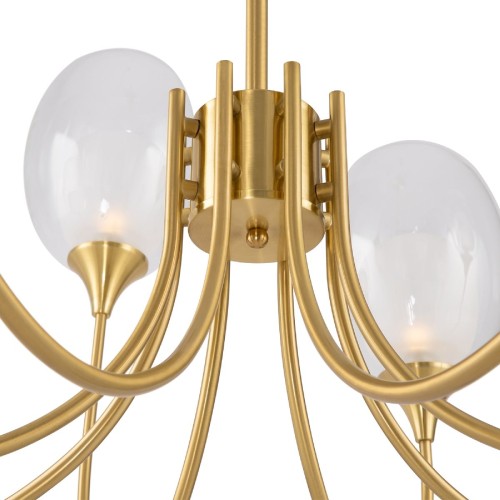 Люстра на штанге Maytoni Aura MOD016PL-08BS изображение в интернет-магазине Cramer Light фото 3