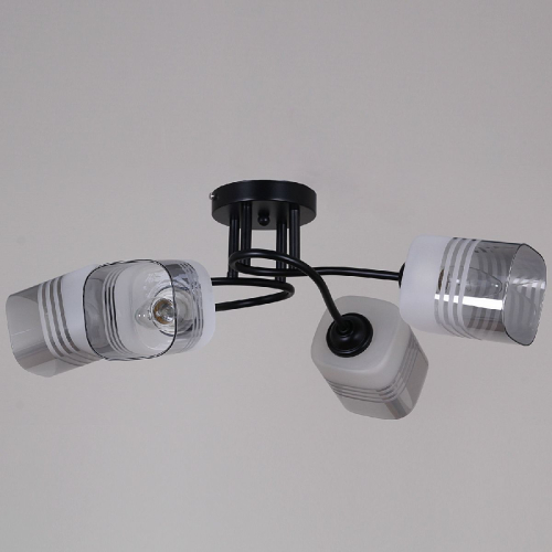 Потолочная люстра Reluce 70176-0.3-04 BK изображение в интернет-магазине Cramer Light фото 3