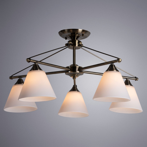 Потолочная люстра Arte Lamp Copter A3208PL-5AB изображение в интернет-магазине Cramer Light фото 4