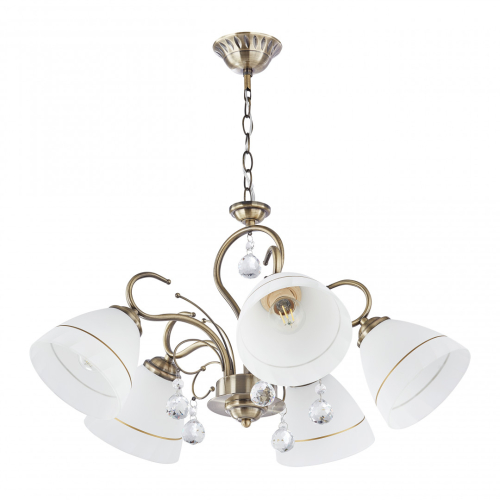 Подвесная люстра Arte Milano Amalfi 339656/5 AB изображение в интернет-магазине Cramer Light фото 4