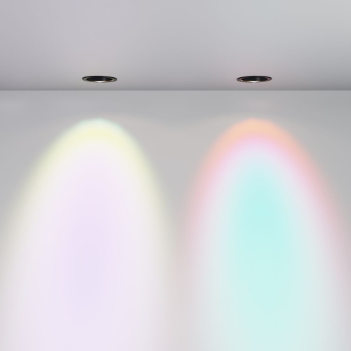 Встраиваемый светильник Maytoni Lens DL105-12W4K-B изображение в интернет-магазине Cramer Light фото 6