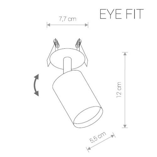 Спот Nowodvorski Eye Fit 9400 изображение в интернет-магазине Cramer Light фото 2