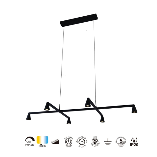 Подвесная люстра Mantra Africa 9409 изображение в интернет-магазине Cramer Light фото 4