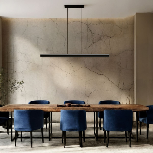 Линейный подвесной светильник Denkirs Rayline DK6733-BK изображение в интернет-магазине Cramer Light фото 4